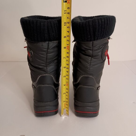 Cougar Canada Storm Como Black Winter Boots Insulated Waterproof Women’s Size 6 - Picture 9 of 16